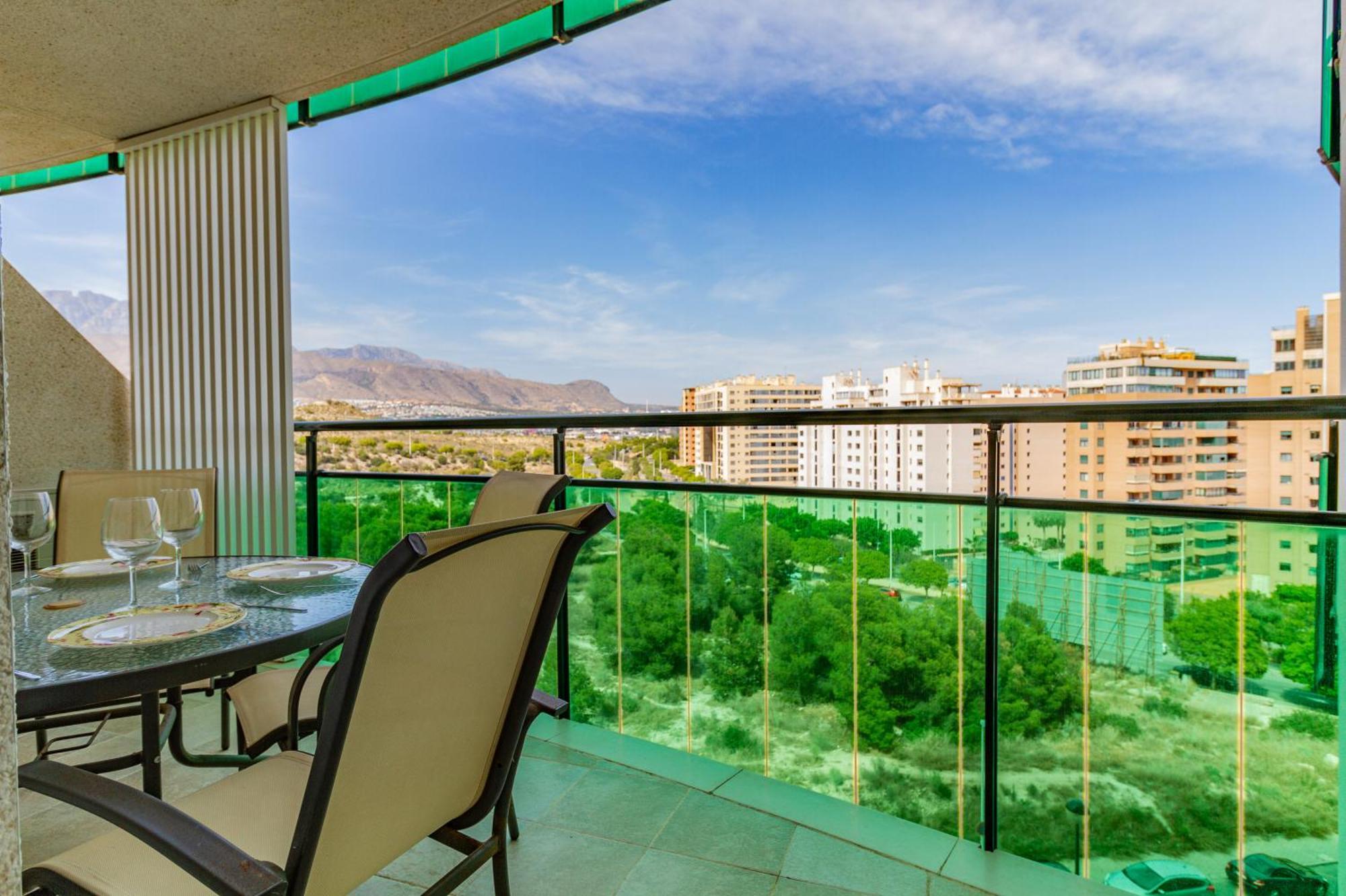Apartment Vilapark With Pool, Free Parking, Terrace, Beach Benidorm Buitenkant foto