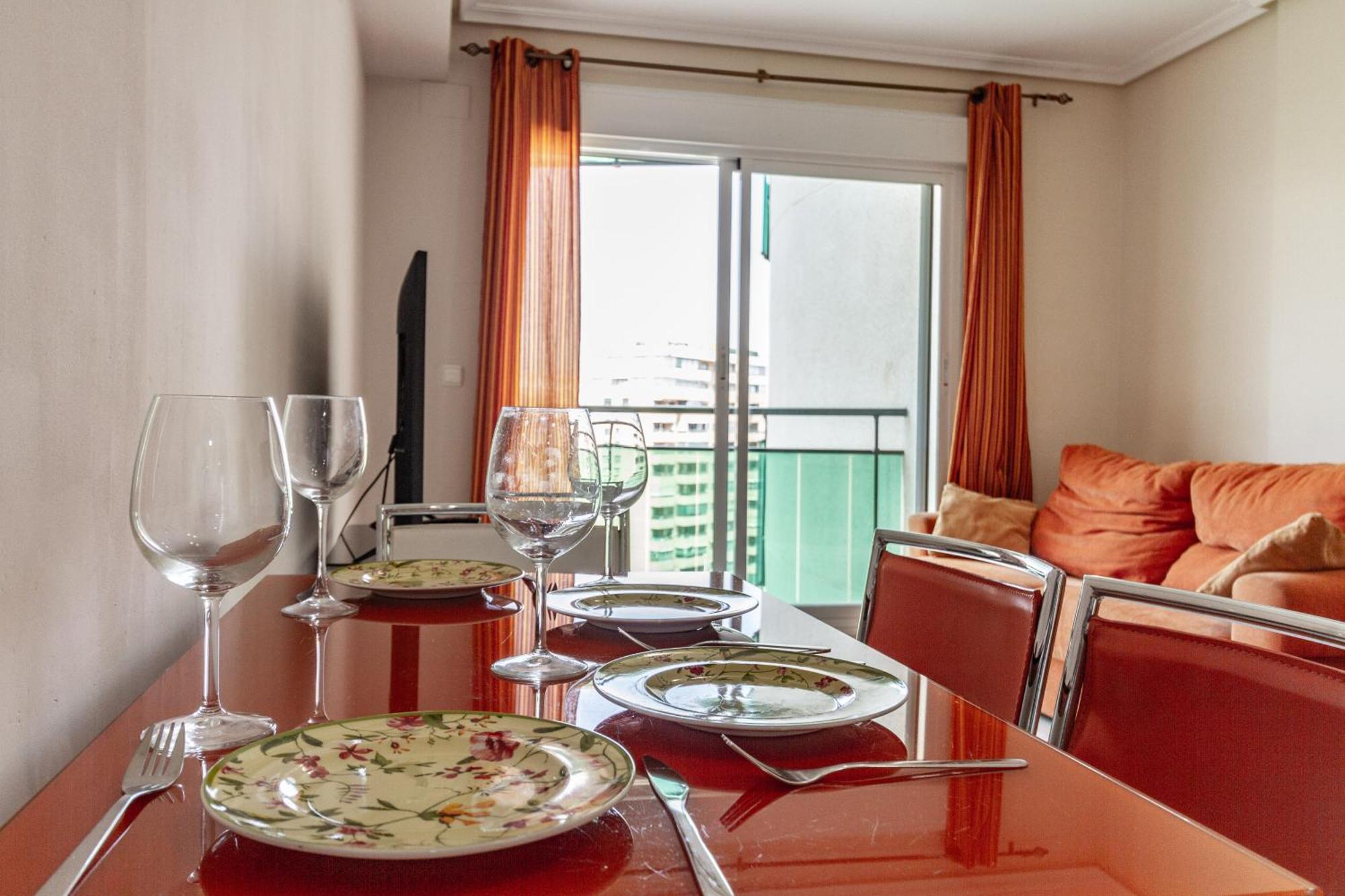 Apartment Vilapark With Pool, Free Parking, Terrace, Beach Benidorm Buitenkant foto